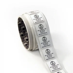 Polyester NFC RFID Label L-2588-25B