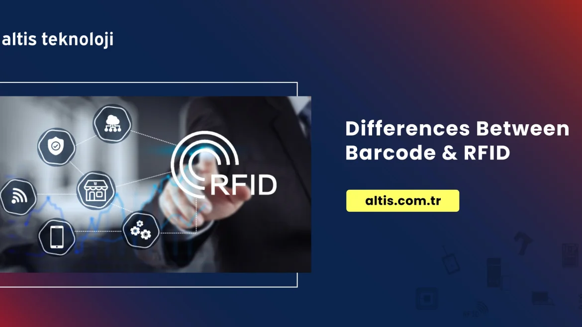 Differences Between Barcode and RFID technologies